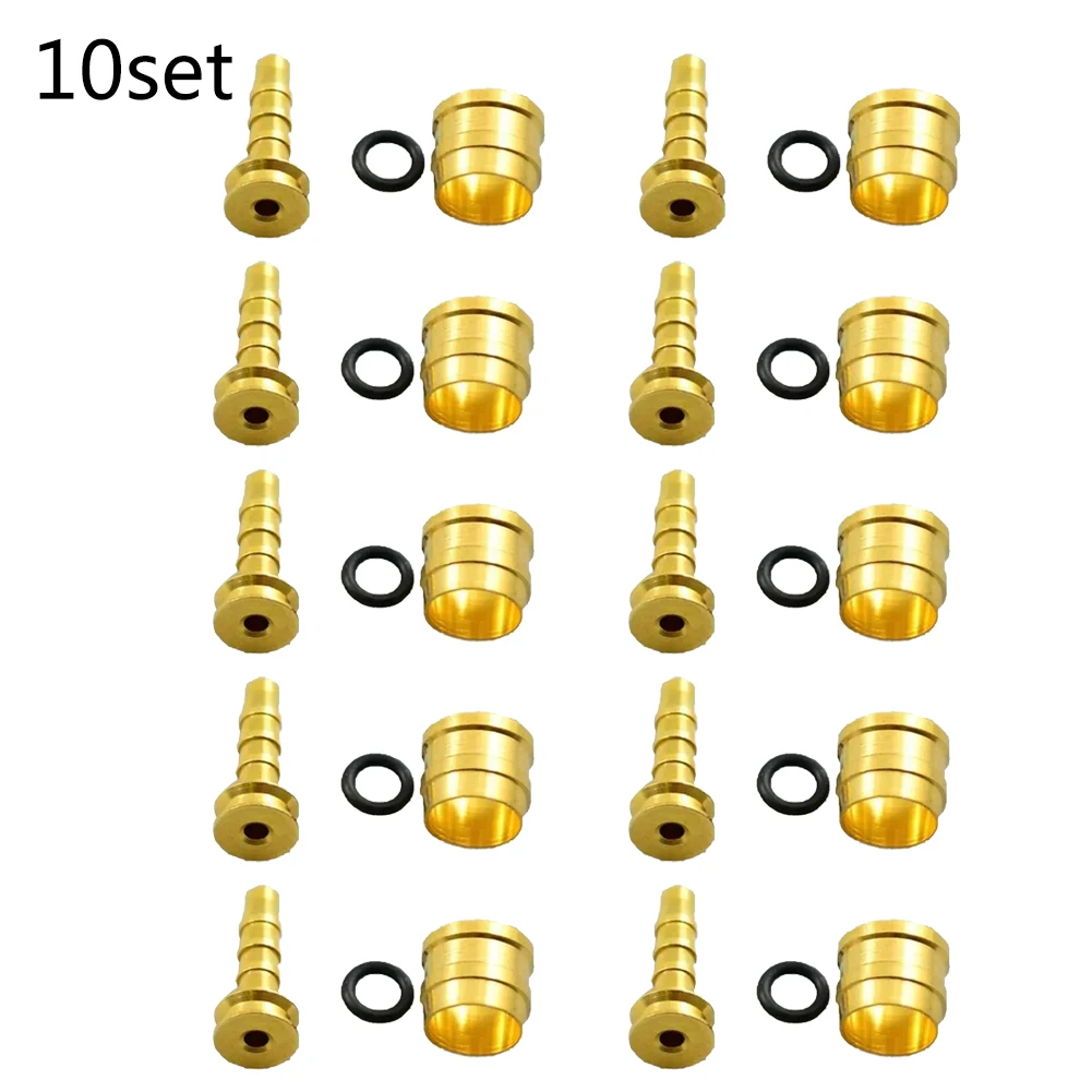 10 Sets Hydraulic Disc Brake Hose Olive Connector Insert For Tektro