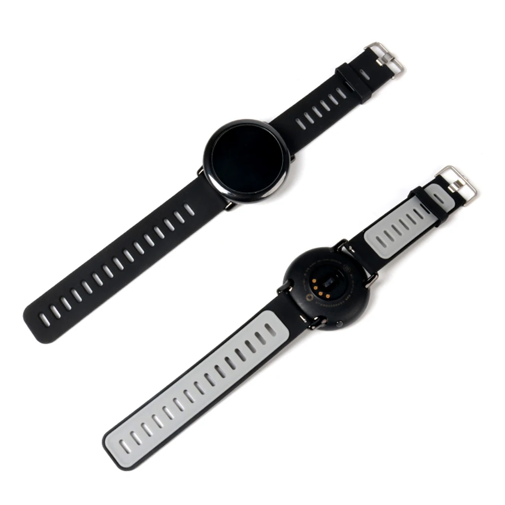 Сменный силиконовый браслет ремешок для Xiaomi Huami AMAZFIT спортивные Смарт-часы E65A - Цвет: 1