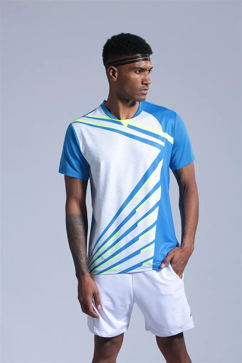 2019мужская женская рубашка для бадминтона Спортивная футболка Женская теннисная Женская быстросохнущая одежда дышащая спортивная одежда
