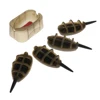 4 Pieces In-line Flat Method Feeder and 1 Mould 20g 25g 30g 35g Carp Fishing Accessories ► Photo 2/6