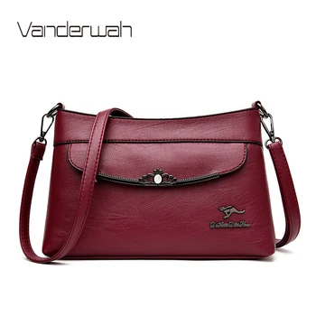 

VANDERWAH Luxury Handbags Women Bags Designer High Quality Pu Leather Shoulder Bag Casual Small Crossbody Bags for Women 2020