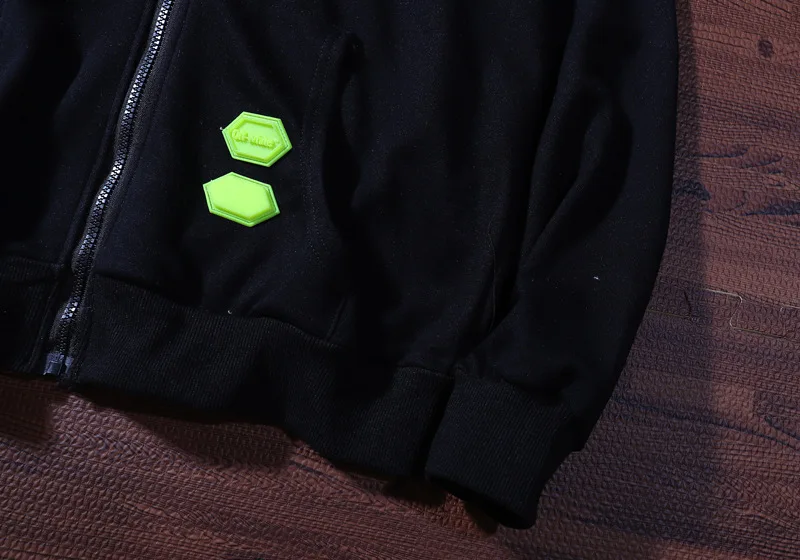 19ss OFF WHITE splash ink arrow толстовка с капюшоном Осенняя зимняя мужская толстовка с капюшоном женская одежда