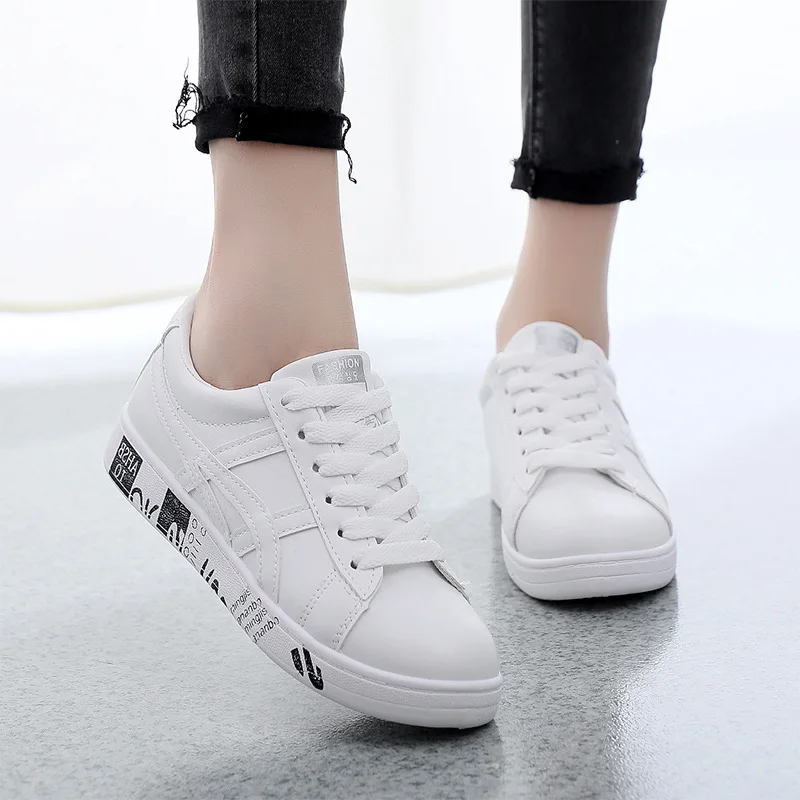

2019 Autumn Classic Versatile Hot New Style Trend Women's Korean-style White Shoes Student Sports Women Shoes Hot Selling