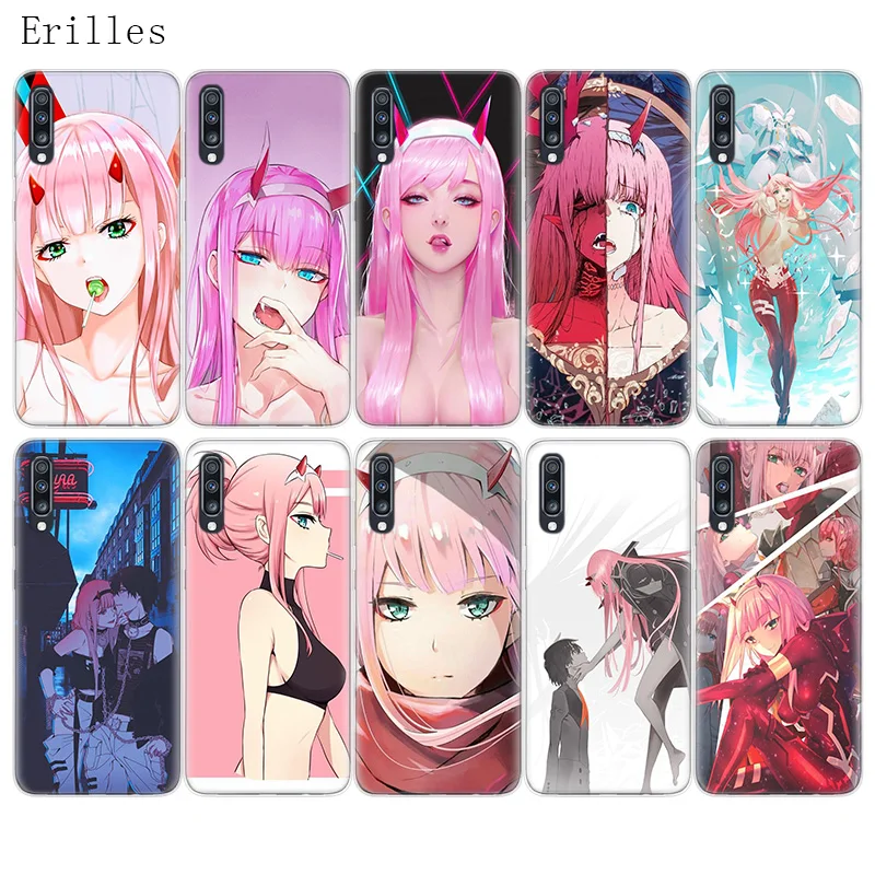 Силиконовый чехол Darling In The Franxx Zero Two для Samsung Galaxy S20 + S10 S9 S8 Plus S10E S6 S7 Edge Note 8 9 10 Pro Fundas
