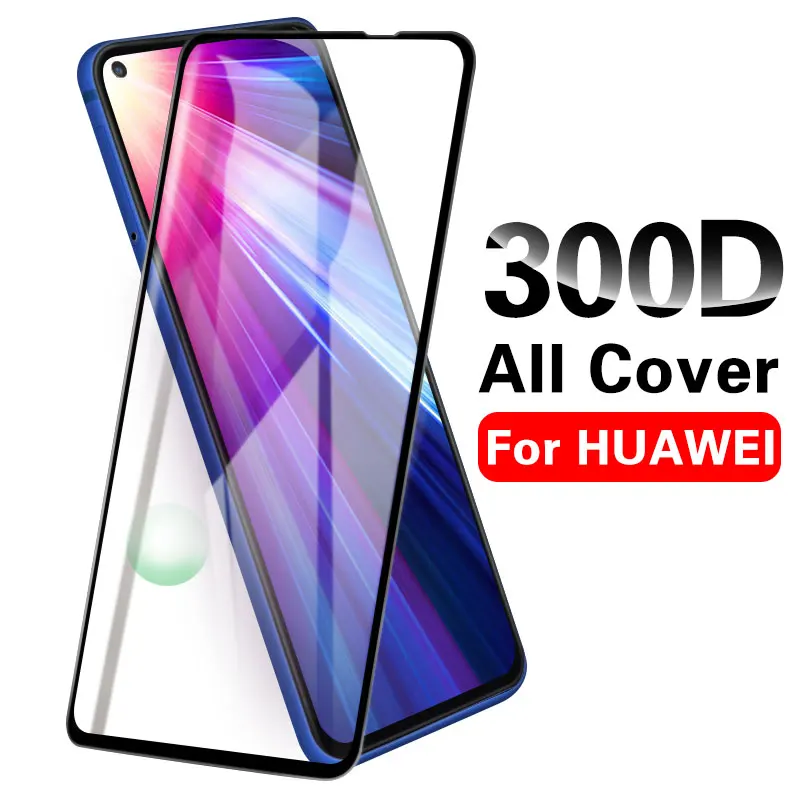 

300D Tempered Glass on the For Huawei Honor 9 20 pro 10 20 Lite 8X Mate 20 30 Pro Screen Protector Safety Protective Glass Film