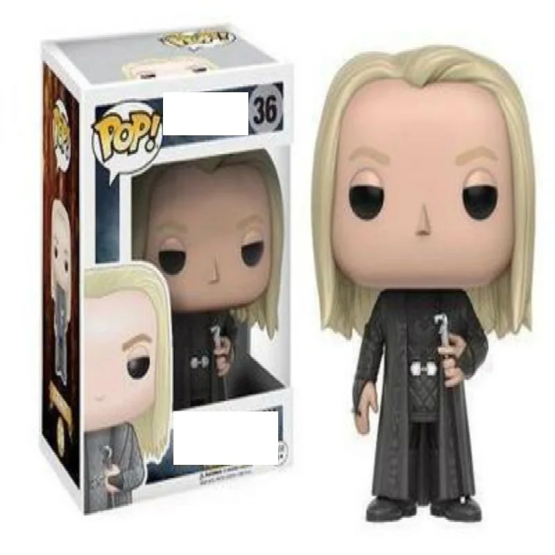 Funko Pop harri potter Severus Snape Luna Добби Гермиона рубеус 10 см Виниловая фигурка Коллекционная модель с коробкой - Цвет: 36 with box