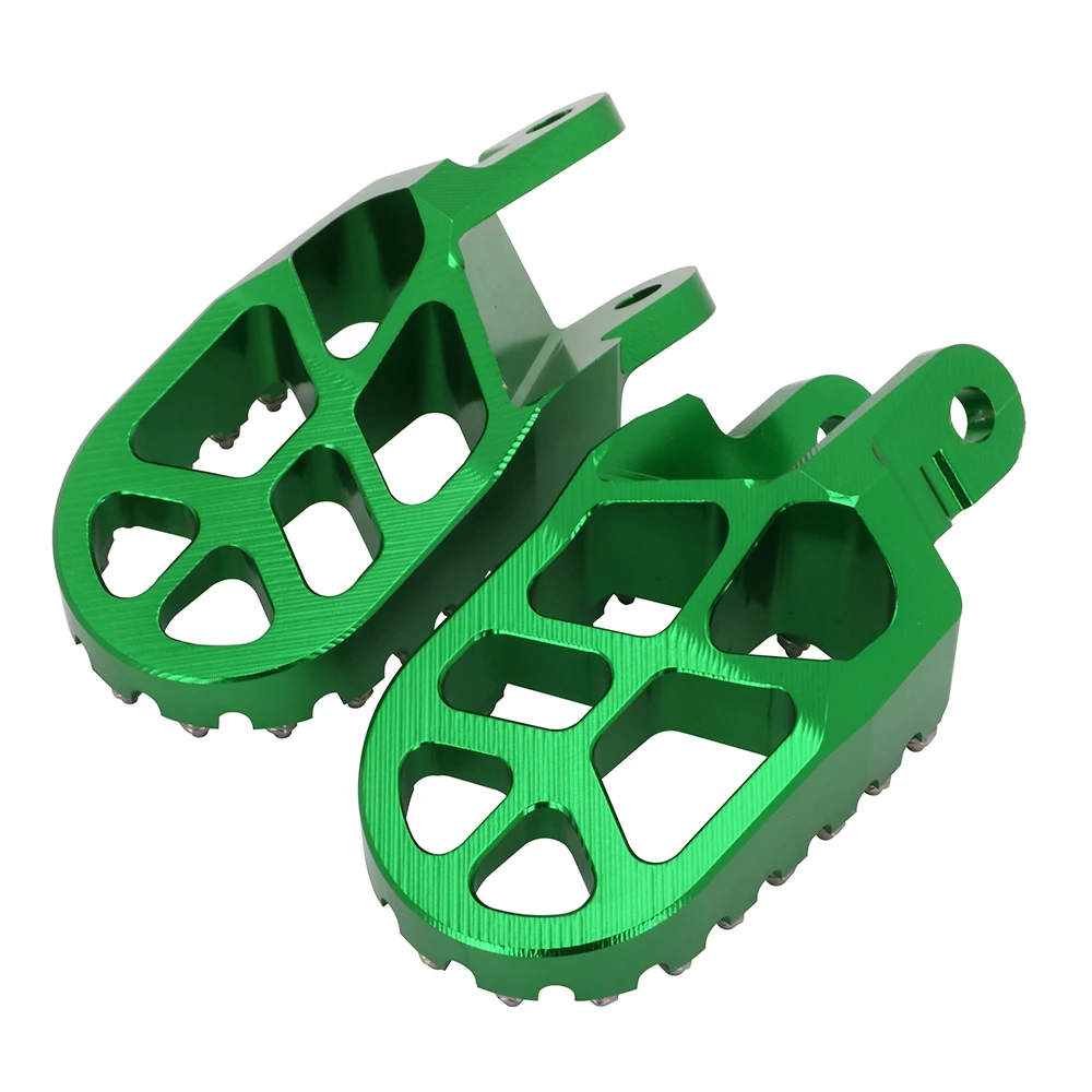 Подножки для мотоцикла с ЧПУ подножки KAWASAKI KLX250R KLX250 KLX250S KLX250SF KLX300R KLX650 KLX650R