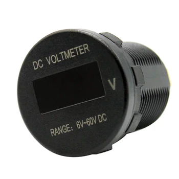 

Car Motorcycle DC12V-24V OLED Panel Digital Voltage Meter Display Voltmeter