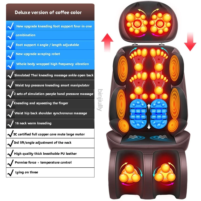Electric-full-body-massage-chair-neck-back-waist-massage-cushion-heat-vibrate-massage-pad-as-a