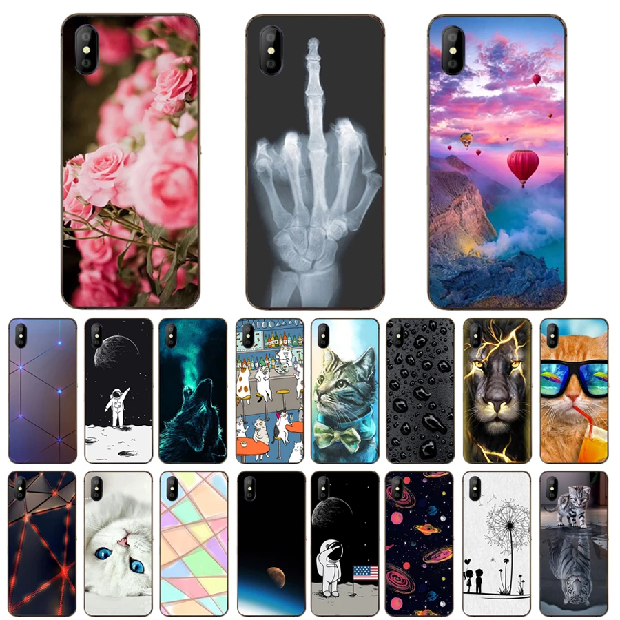 For Blackview A30 Case 5.5" Luxury TPU Silicone Cases for Blackview A 30 Phone Back Cover Funda Coque