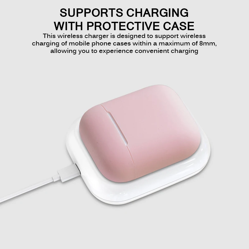 Быстрая зарядная станция для смартфонов AirPods для IPhone11/Pro Max для huawei Mate30/30Pro/30RS беспроводные наушники зарядное устройство