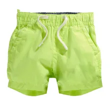 Лидер продаж; летние шорты для мальчиков; тканые хлопковые однотонные детские шорты в европейском и американском стиле для мальчиков