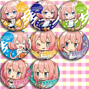 

Japan Anime Nekomiya Hinata Virtual YouTuber Cosplay Badge Cartoon Collection Backpacks Badges Bags Button Brooch Pins gift