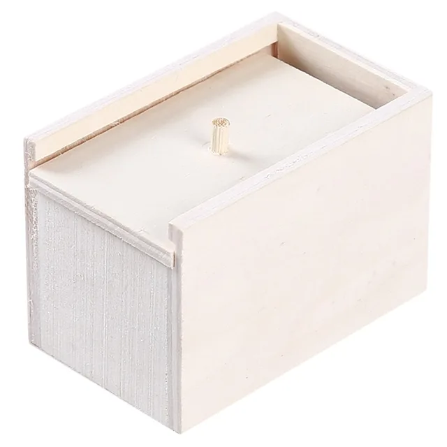 Wooden Prank Trick Practical Joke Home Office Scare Toy Box Gag Spider Kid Parents Friend Funny Play Joke Gift Surprising Box 5