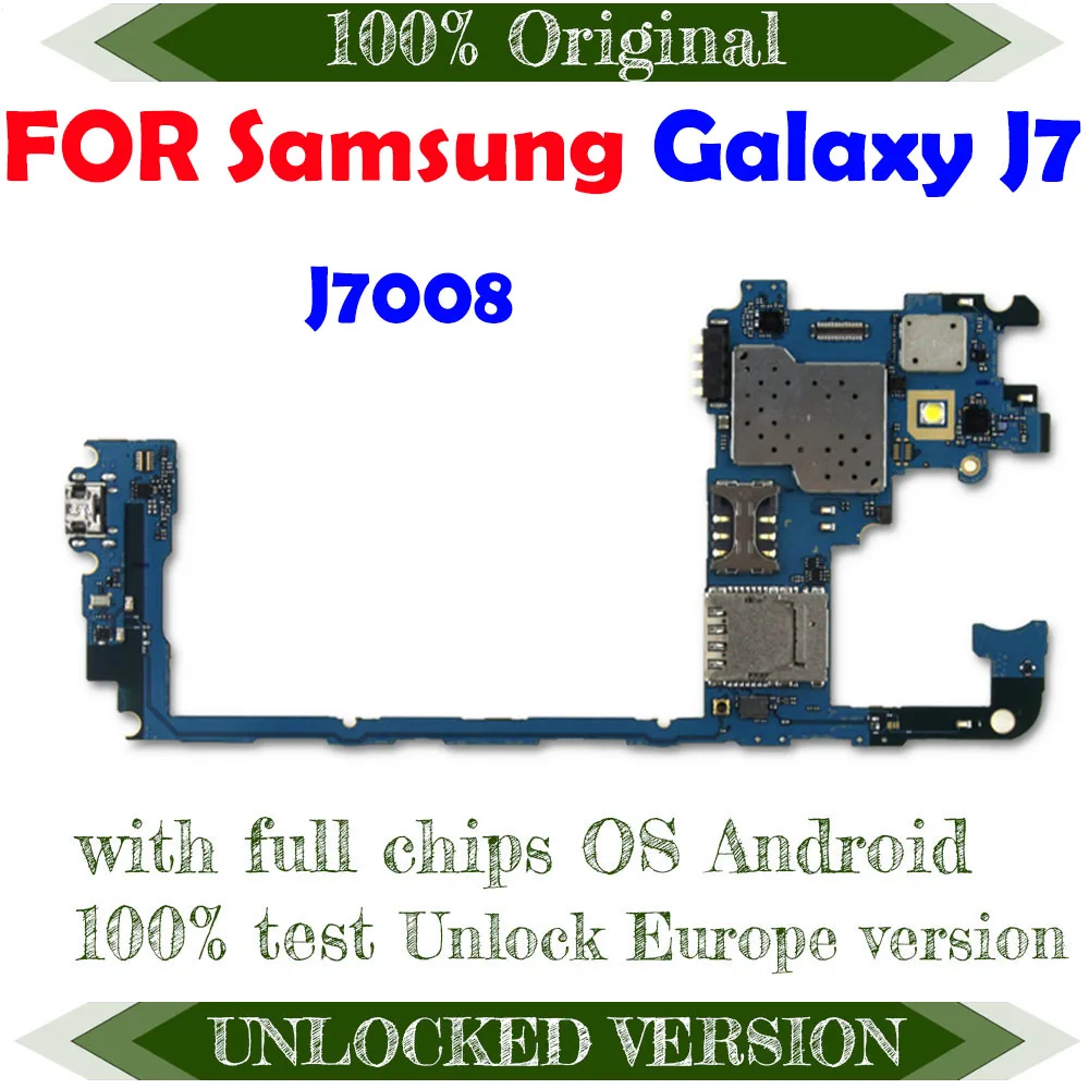 Материнская плата для Samsung Galaxy J7 J7008 материнская J7008|Антенны мобильных телефонов| |