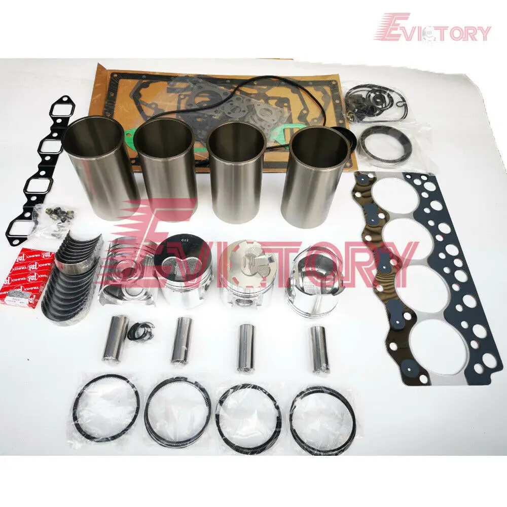 

For Komatsu SA4D95 SA4D95L SA4D95LE engine rebuild kit piston ring liner gasket