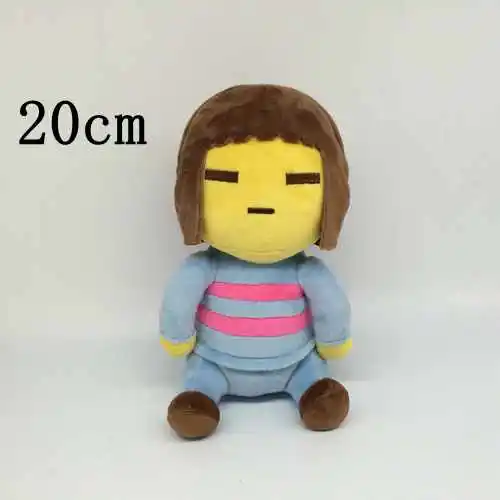 Игра Undertale Sans Asriel Toriel Мягкая Кукла Плюшевая Игрушка Undertale для детей рождественские подарки кукла - Цвет: 20cm opp bag