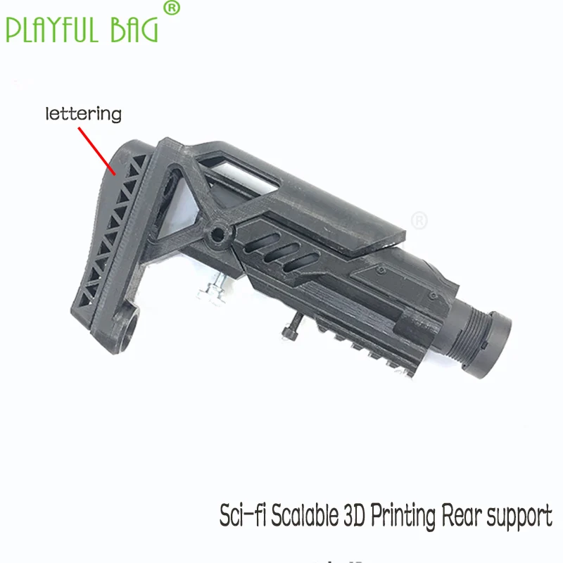 Игрушечный пистолет 3D печать телескопическая PDW Fishbone/handguard Jinming 8 316 чехол игрушечная водяная пуля пистолет внешний вид модификация KD50