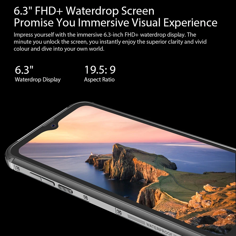 Смартфон Blackview BV9800 Helio P70 6 ГБ + 128 Гб Android 9 0 камера 48 МП водозащита IP68 6580 мАч 3 дюйма FHD