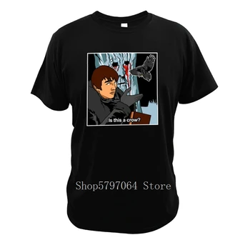 

The Cure T Shirt Alternative Pop Band Weirwood Bran Stark Print Digital Is This A Crow Tops Game Of Thrones Tee Shirt