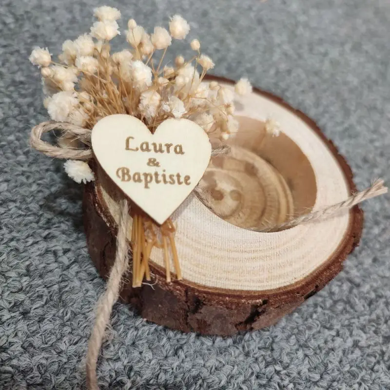 Personalized Wood Candle Holder Favor Tag Rustic Wedding Favor Thank you Gift Favor Wooden Tealight Holders candle holders