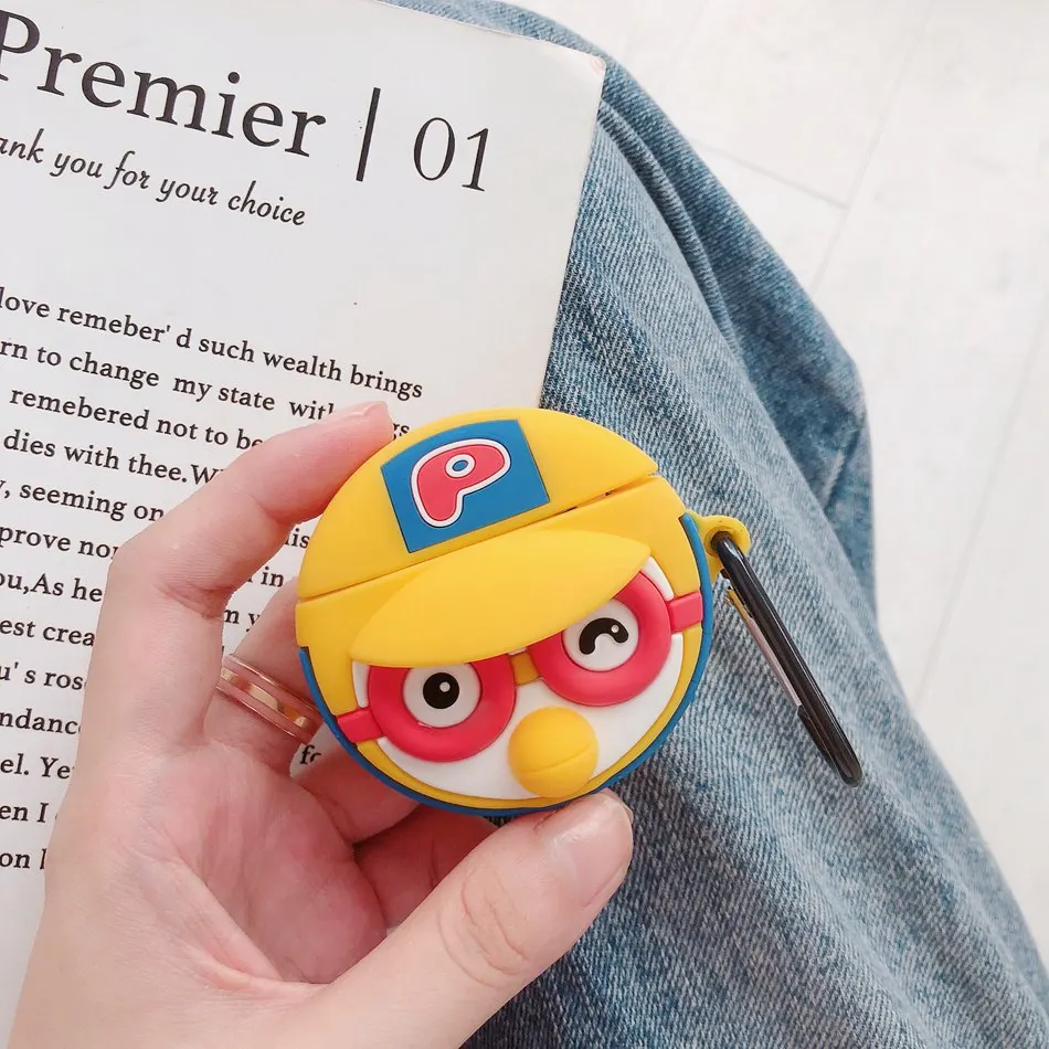 AA Мультяшный чехол для Airpod, чехол для наушников, чехол для Airpods 2, чехол для Apple Air Pods - Цвет: AA