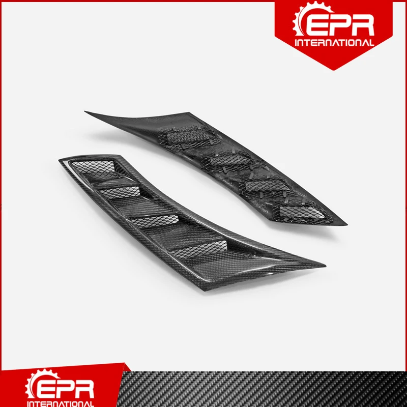 

Car-styling For Honda Civic Type R FK8 FK7 EPA Style Carbon Fiber Glass Front Fender Vent Trim For FK7 FK8 FRP Air Intake Duct