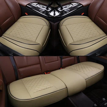 

Single car seat cover, leather Upholstery Four Seasons breathable most four-door sedan and Suv ultra-luxury car seat protection