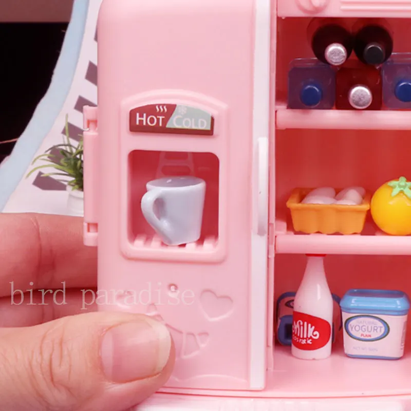 Conjunto De Potes De Cozinha Acessórios Casa De Boneca Mini Brinquedos  Vasos E Panelas De Frutas Fingir Alimentos Conjuntos Meninas Jogo Para  Barbie