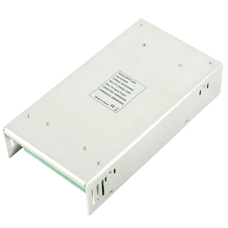 Powmr Mppt 60A Контроллер заряда и разряда 12 В 24 в 36 в 48 в авто для Max 190Vdc Pv вход вентилируемый герметичный гель Nicd Li