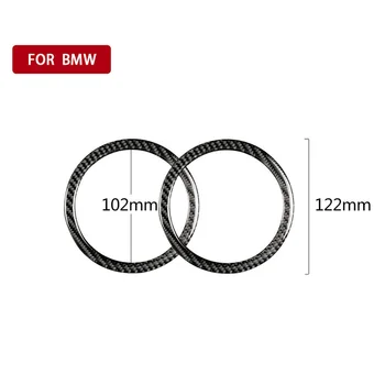 

Car Door Speaker Decoration Rings Door Speaker Cover For BMW E90 Old 3 Series X1E84