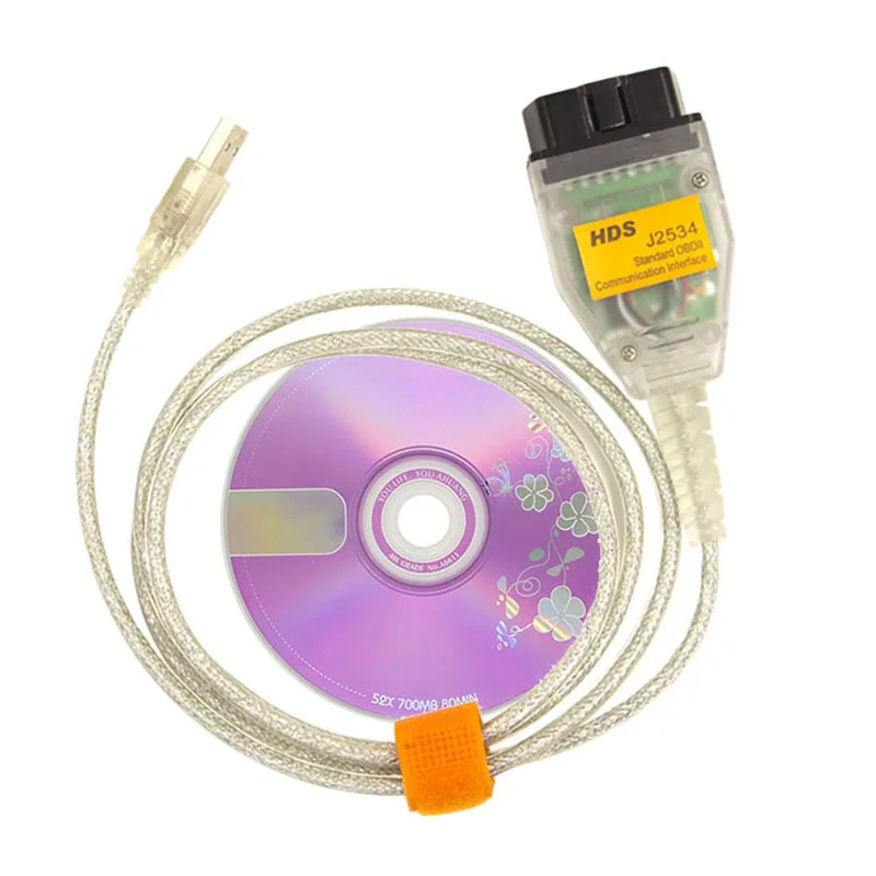 Hds J2534 Usb Cable For Honda Obd2 Mini Vci Interface Diagnostic Toyota Lexus Scion Tis Techstream | Автомобили и мотоциклы