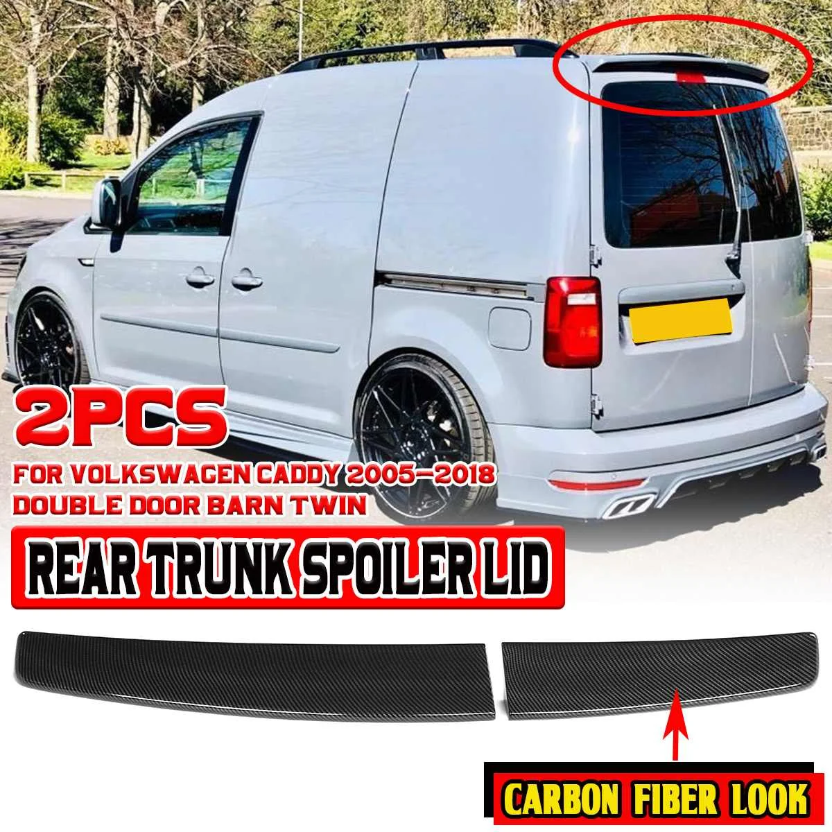 Car Rear Spoiler Wing Lip Sportline 