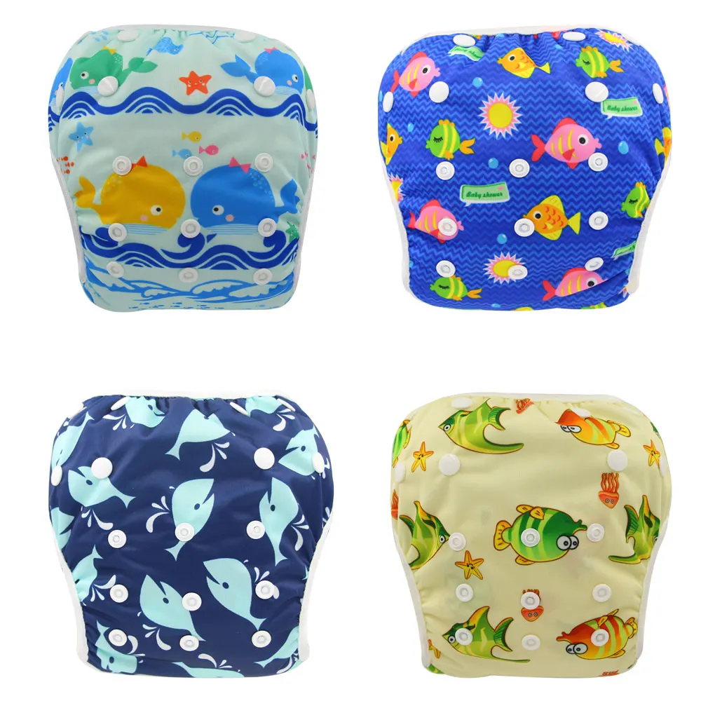 Bebé PaÃ±ales Piscina Pañal De Natación Reutilizable Para Bebé Con