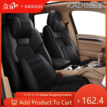 

KADULEE Custom Leather car seat cover For MAXUS G10 V80 T60 D90 G50 ZOTYE Z100 Z560 Z360 T700 T300 T500 T800 T600 Z500 T200