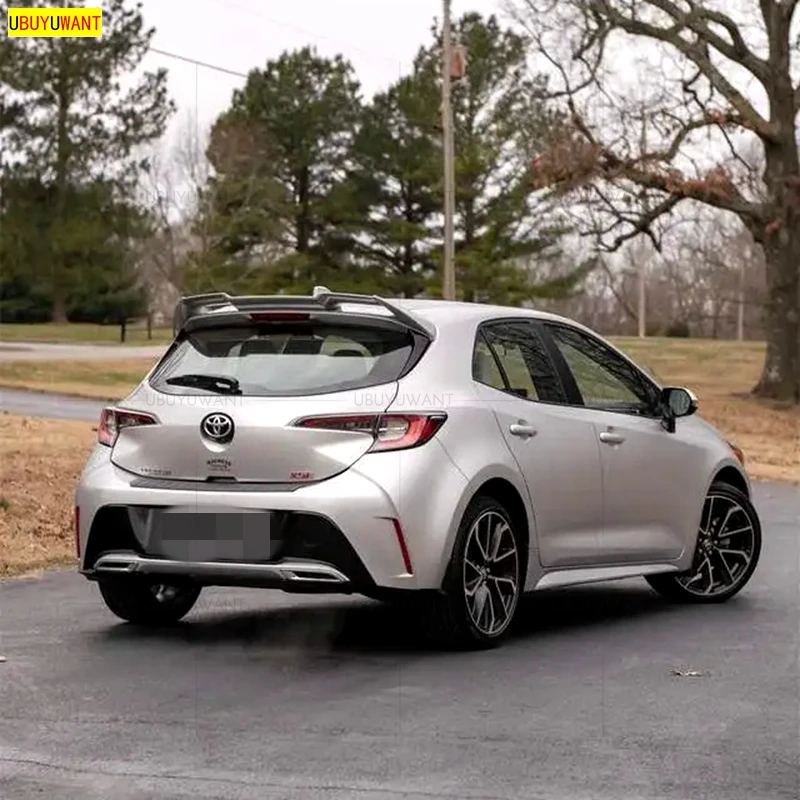 traseiro para toyota corolla hatchback spoiler cor de para asa traseira