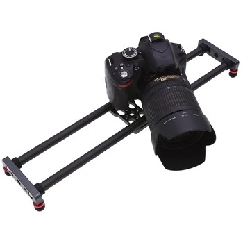 

Desktop Mini Slider for Camera Universal Carbon Fiber Video Stabilizer Rail for Photography DSLR Camera Accessories H-be