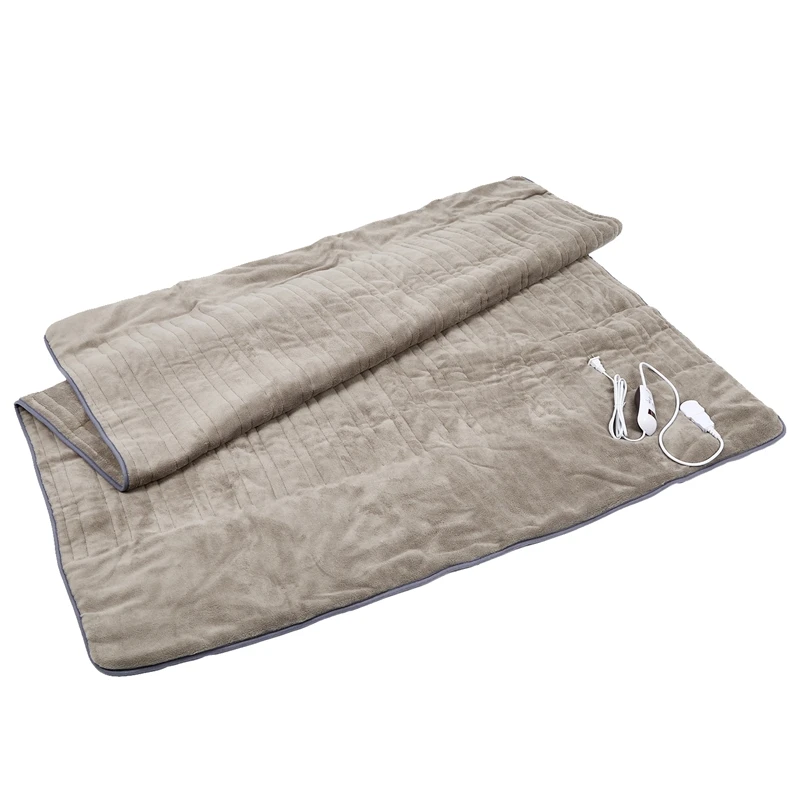  Waterproof 180 x 150cm Electric Blanket Double 220V Electric Blanket Blanket Single Control Dormito - 4000535165838
