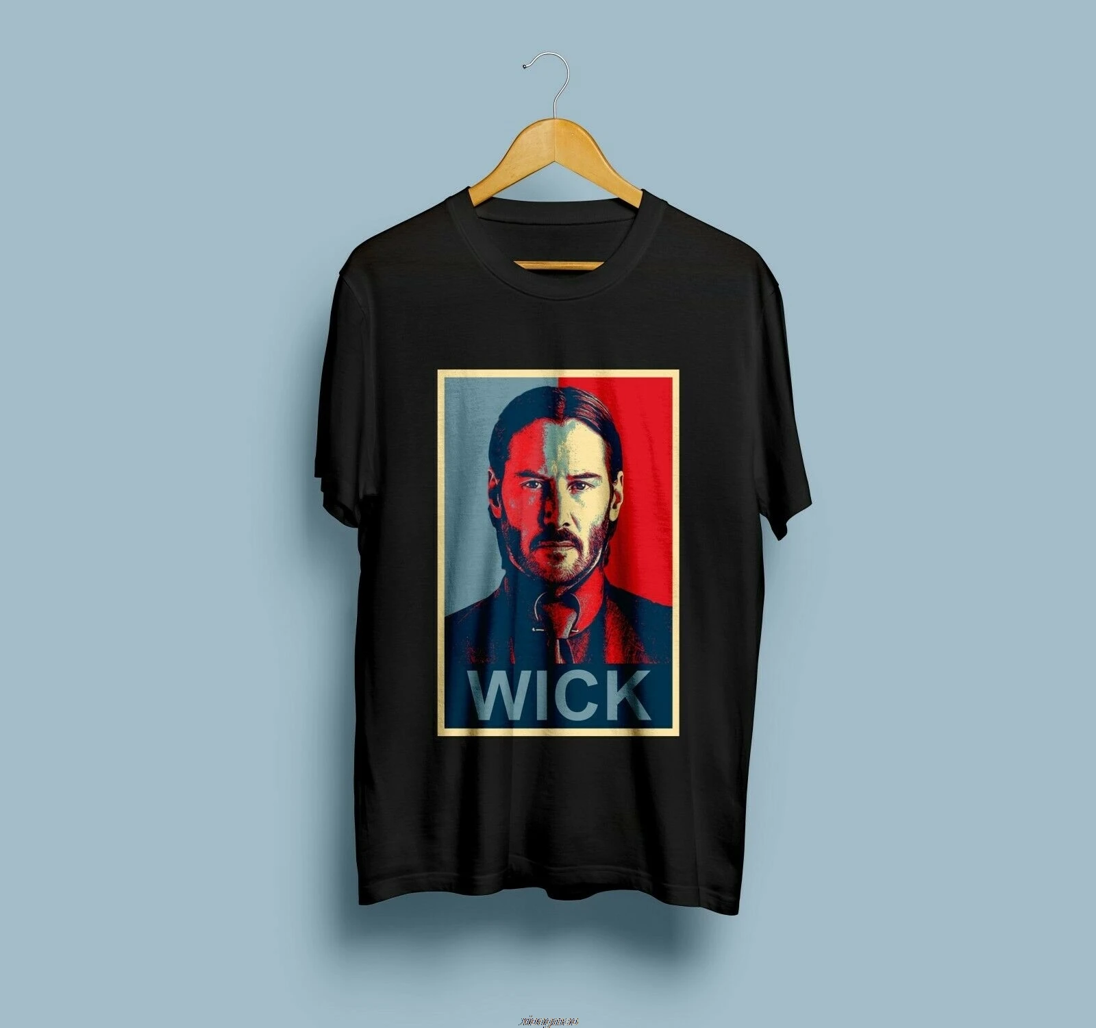 John Wick-футболка одежда повседневные футболки с коротким рукавом Мужская футболка