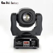 60 Вт точечное светодиодное движущееся освещение гобо с DMX управлением для прожектора dj сценическое освещение