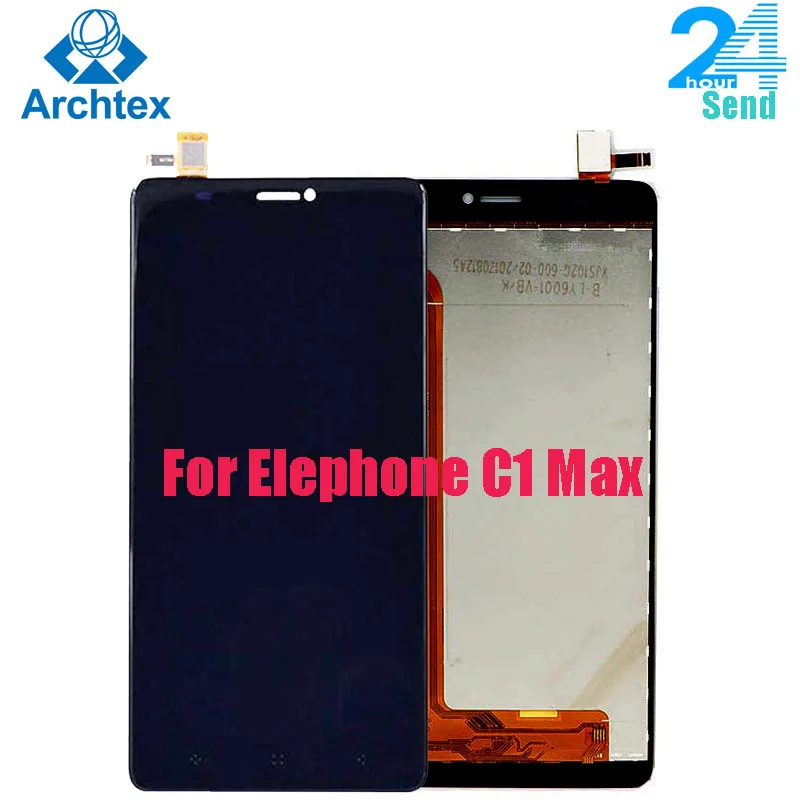 

6.0 inch For 100% Original Elephone C1 Max LCD Display Screen+Touch Screen Digitizer Assembly Replacement in Stock