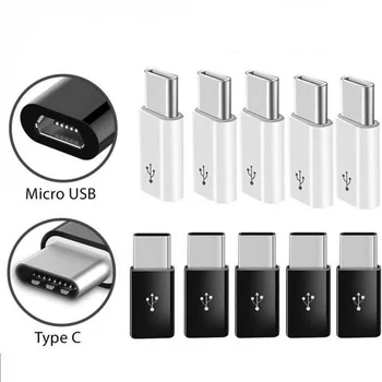 

OTG Micro USB cable 2.0 to Type c USB 3.1 Cable Type-C 3.0 Adapter Fast Charger USB-C Data Sync converter for huawei xiaomi