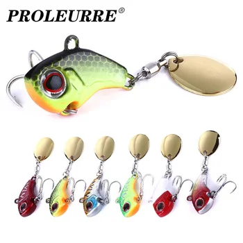 BEST CHOICE ❤️ 1Pcs 9g 16g 21g Metal VIB Spinner Vibration Fishing Bait With Tail Rotating Spoon Lures Sinking Swimbait Crankbaits Pesca Tackle - discount item 35% OFF Sports & Entertainment