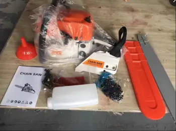 

5200 GASOLINE CHAINSAW W/ 18" GUIDE BAR & PITCH3/8" CHAIN 52CC 2 STROKE HORSE POWER STROMG 52 PETROL CHAIN SAW