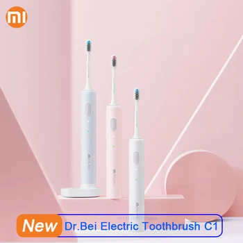 

Xiaomi Mijia Electric Toothbrush C1 Adult Ultrasonic Automatic Toothbrush Wireless Rechargeable IPX7 Waterproof Smart Reminder