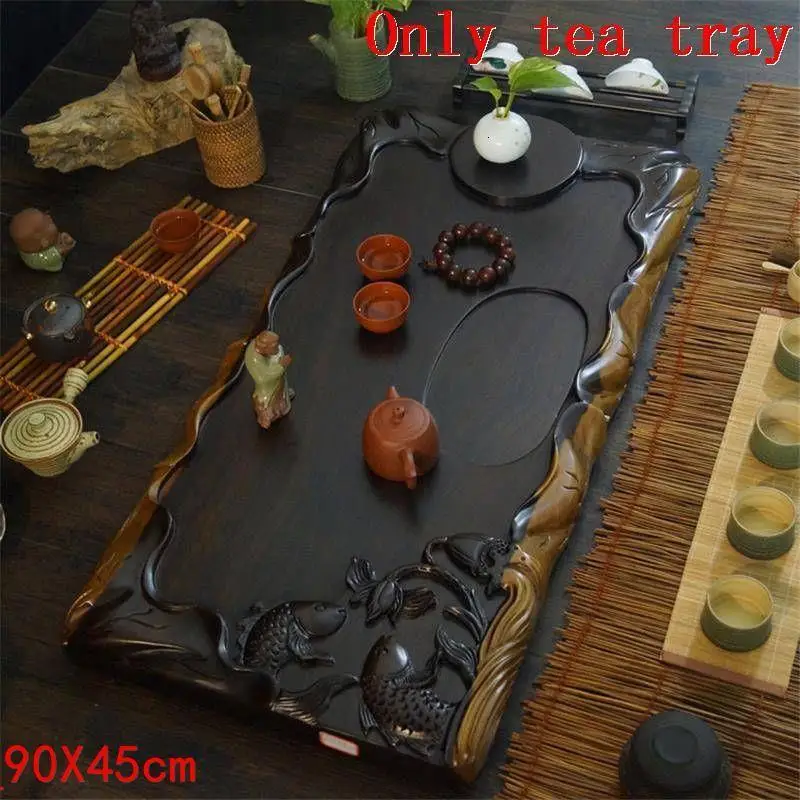 Аксессуары Juego Ceremony Dienblad Keukenhulpjes Pla чай u сервис набор де Те Чино дерево Китайский Gongfu Кунг Фу держатель чайный поднос - Цвет: MODEL W
