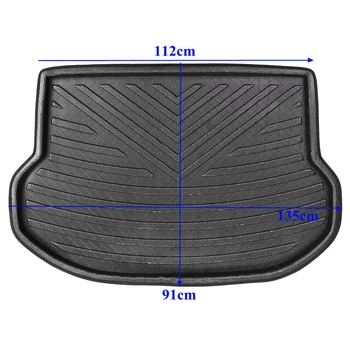 

Mud Kick Pad Cargo Boot Liner Rear Trunk Mat Floor Tray Carpet Car Accessories for Lexus NX NX200T NX300H NX300 2015-2018