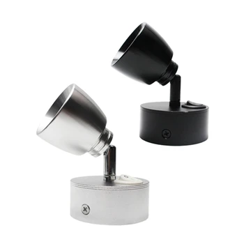 

12V-LED light Flexible Joint Decorative Bed Light for Reading - Boat Motor Home Trailer Interior Map / Chart / Spotlight with ON