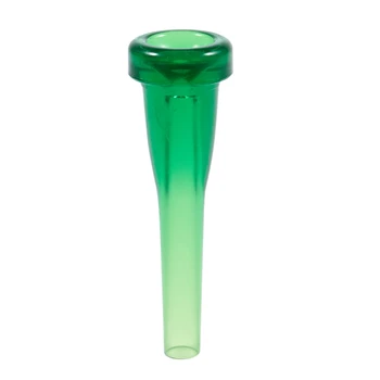 

ABS Trumpet Mouthpiece Meg 7C Size for Bach Beginner Musical Trumpet Accessories Parts or Finger Exerciser,Green