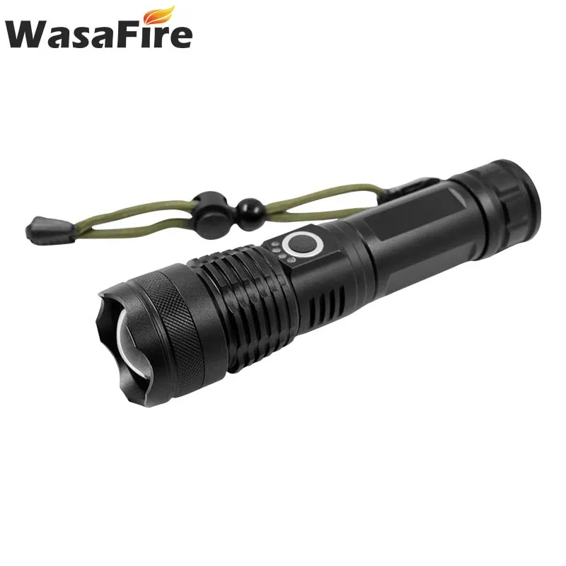 Портативная ручная лампа Wasafire P50 фонарь с масштабированием 5 режимов